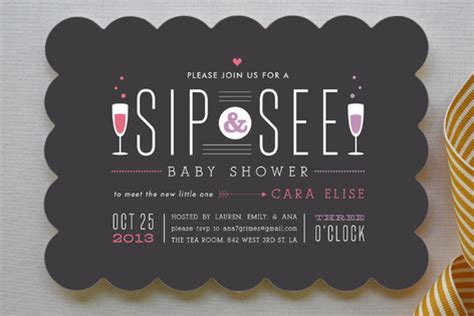 Sip Sip Hooray Baby Shower Invitations by Kristen ... | Minted