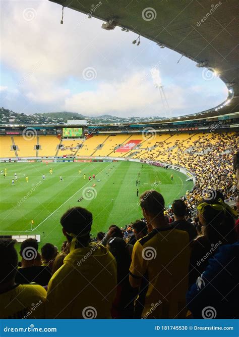 Football Stadium in Wellington, New Zealand Editorial Image - Image of ...