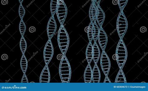 DNA Strands stock illustration. Illustration of cloning - 60304673