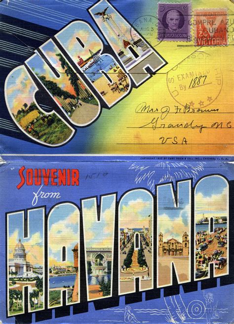 Havana, Cuba - Large Letter Postcard Folder | Production Dat… | Flickr