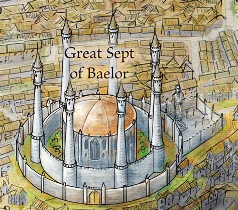 The Great Sept of Baelor - Fantastic Maps