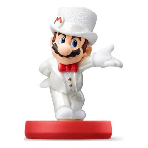 Customer Reviews: Nintendo amiibo Figure (Super Mario Odyssey Series Mario Wedding Outfit ...