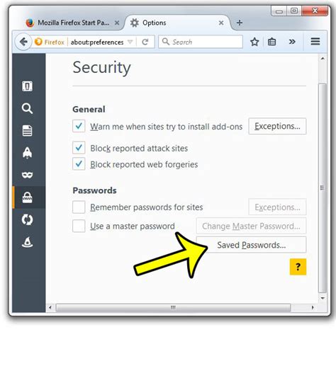 How to View Saved Passwords in Firefox - Live2Tech