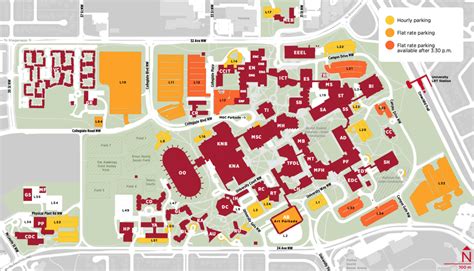 University Of Calgary Map Of Campus - China Map Tourist Destinations