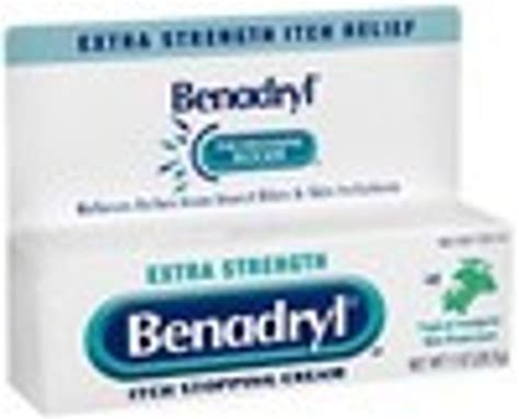 Benadryl Cream Extra Strength 1 ounce - drugsupplystore.com