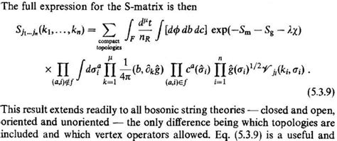 Does String Theory have any equations yet? I chose not to....