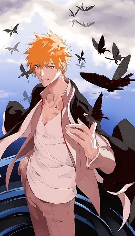 Ichigo fanart by owpwn on DeviantArt