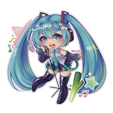 Chibi Drawings Cartoon Drawings Art Drawings Hatsune Miku Chibi ...