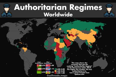 Authoritarian regimes around the world | United nations peacekeeping ...