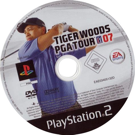 tiger woods pga tour 07 cd | Playstation 2 Covers | Cover Century | Over 1.000.000 Album Art ...