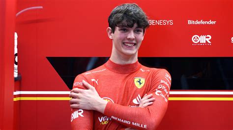 Ferrari Rookie Oliver Bearman Scores Points on First-Ever F1 Race