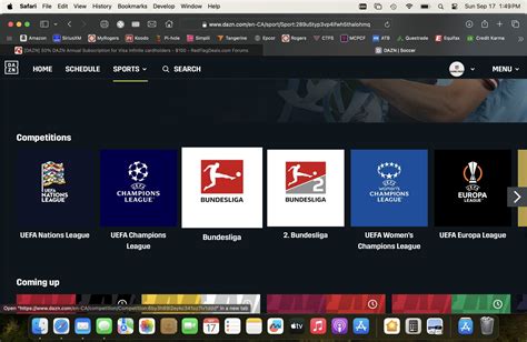 [DAZN] 50% DAZN Annual Subscription for Visa Infinite cardholders ...