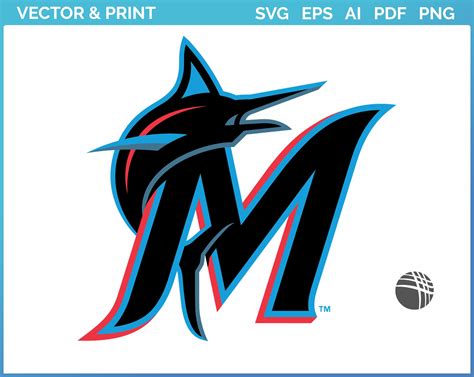 Miami Marlins - Alternate Logo (2019) - Baseball Sports Vector SVG Logo ...