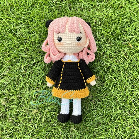 Anime Crochet Doll Anya Forger Spy X Family Amigurumi Anime - Etsy in ...