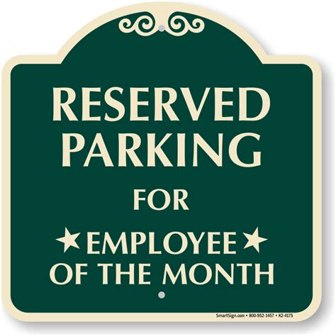 Employee Parking Signs | Employee Parking Only Stencils