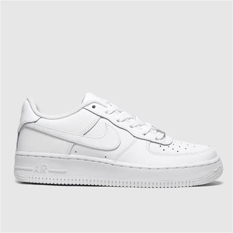 Kids Youth White Nike Air Force 1 Trainers | schuh