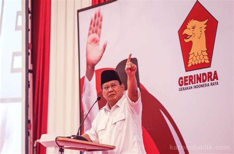 HUT Ke-13 Partai Gerindra, Prabowo: Ya Tuhan Berilah Saya Kesehatan