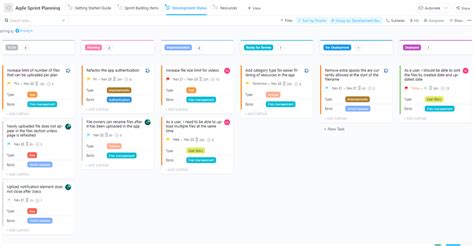 Agile Sprint Planning Template