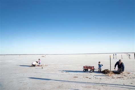 Great Salt Plains State Park is the only place in the world where you ...