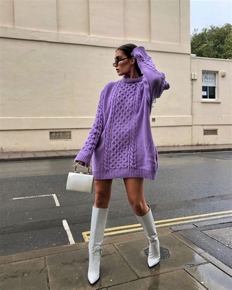 35 Ways to Style Oversized Sweaters in 2020 - Fashion Inspiration and Discovery | Modische ...