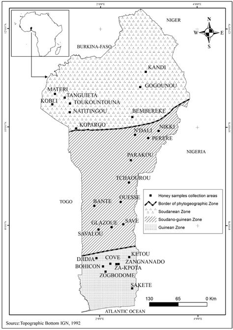 Map showing areas and locations of honey samples collection. | Download Scientific Diagram