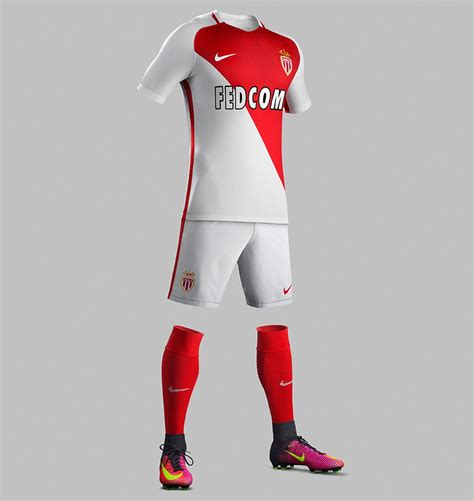 Monaco 16-17 Home Kit Released - Footy Headlines