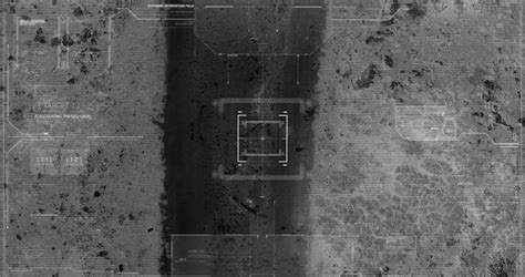 Drone with thermal night vision camera view of soldiers walking during ...