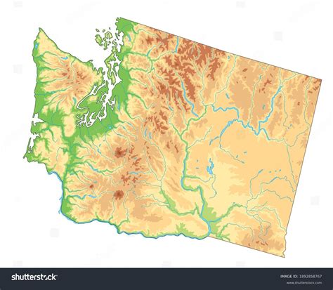 4,932 Topographic map washington Images, Stock Photos & Vectors ...