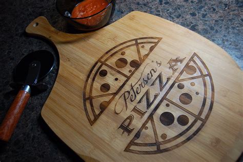 Personalized pizza board personalized by KottageInspirations