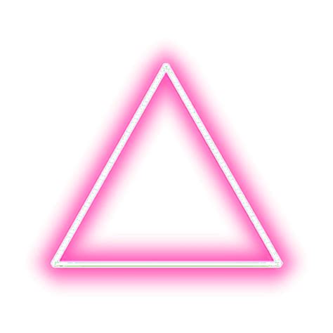 Triangle Neon Light Png Clipart Large Size Png Image Pikpng Images | Images and Photos finder