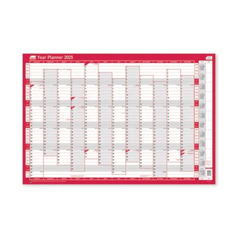 Buy Sasco Vertical Year Planner 2025 SY1075125 from Codex Office Solutions Ireland