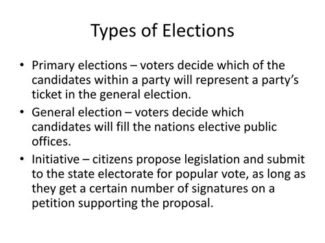 PPT - Elections and Voting PowerPoint Presentation, free download - ID ...