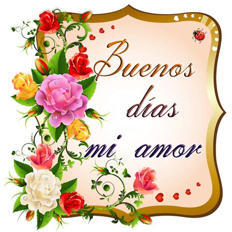 19 Imágenes de Buenos Días Mi Amor para WhatsApp