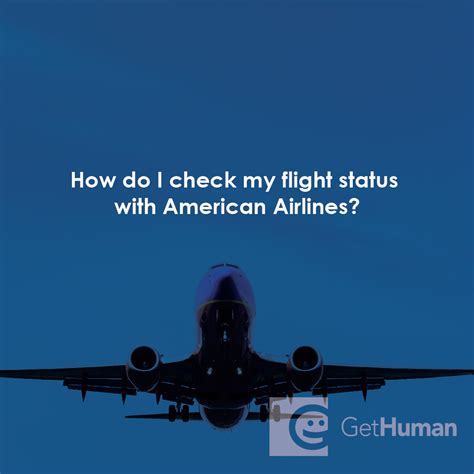 How Do I Check My Flight Status with American Airlines?