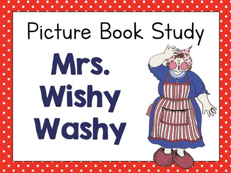 Mrs. Wishy Washy Picture Book Study Companion - Etsy