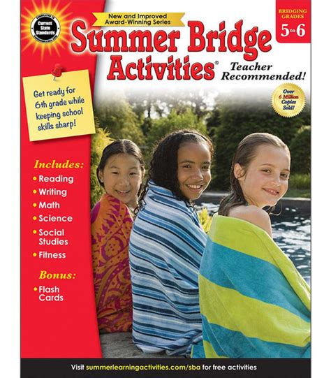 Summer workbook for students entering sixth grade – workbooksdirect