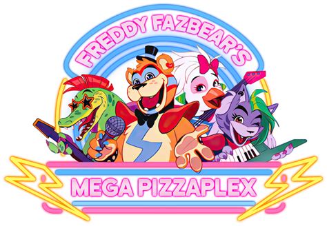 FNaF | Freddy Fazbear's Mega Pizzaplex Logo by UnderScoreYT on DeviantArt