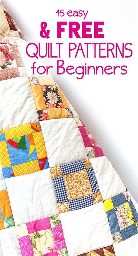 Beginner Quilt Patterns Free Printable