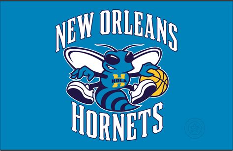 New Orleans Hornets Logo - Primary Dark Logo - National Basketball ...