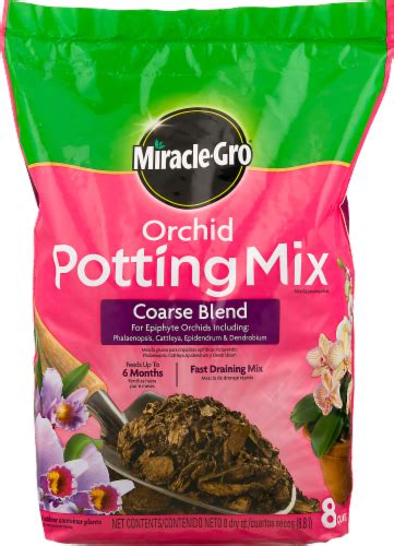 Miracle-Gro Orchid Potting Mix Coarse Blend, 8 qt - Harris Teeter