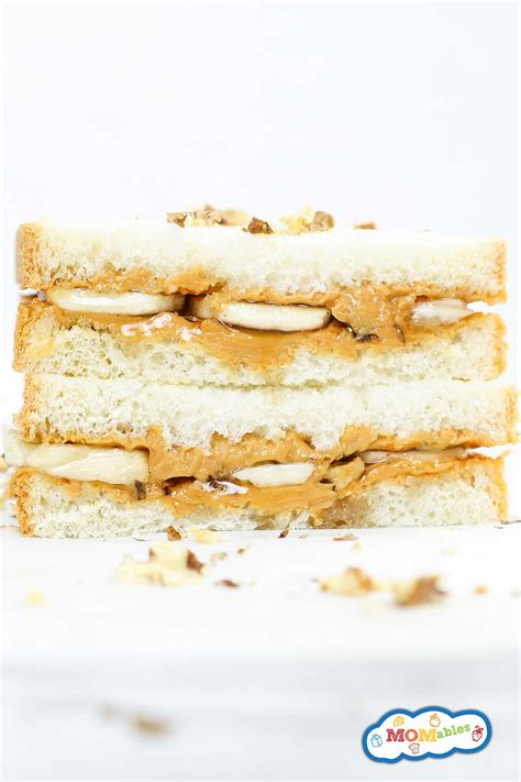 Peanut Butter Banana Sandwich | MOMables