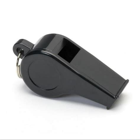 Buy Black Plastic Whistle Online | Decathlon