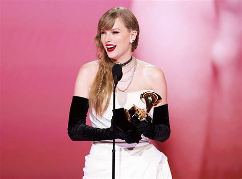 Taylor Swift Makes History at 2024 Grammys With Album of the Year Win