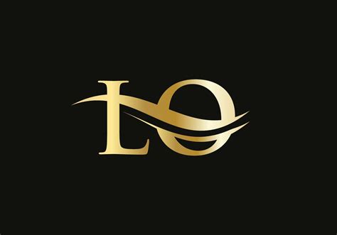 LO Letter Linked Logo for business and company identity. Initial Letter ...