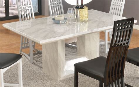 Top 20 of Dining Tables with White Marble Top