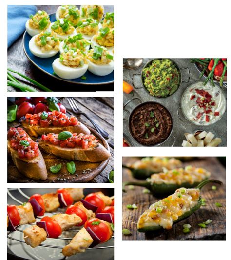 5 Finger Foods for Easy Summer Appetizers