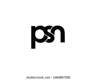 Psn Original Monogram Logo Design Stock Illustration 1484887508 ...