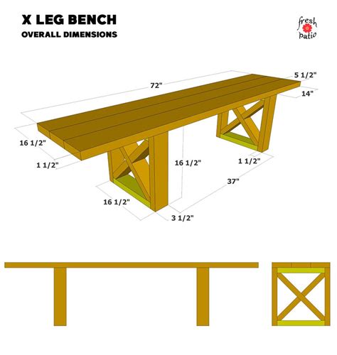 5 DIY Farmhouse Bench Plans - Free Outdoor Designs