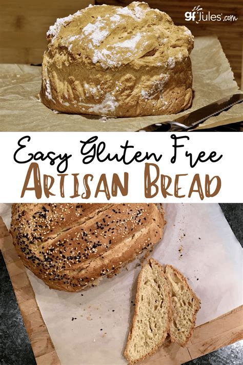 Gluten Free Artisan Bread - quick and easy! - gfJules