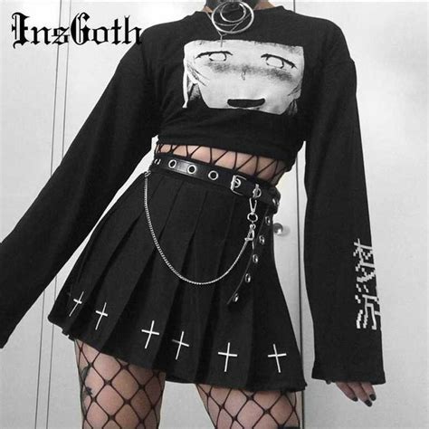 Anime E-girl стиль) 🖤 | Fashion outfits, Grunge fashion, Fashion